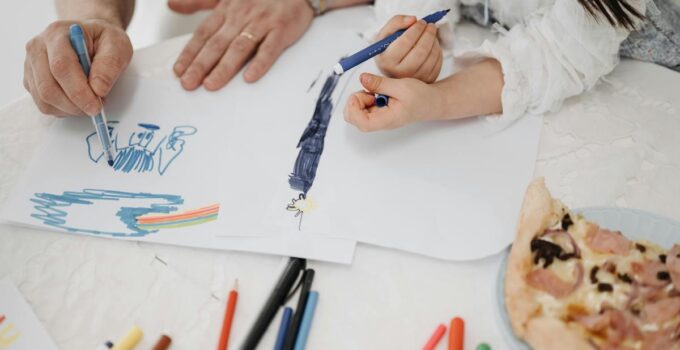 types feutres coloriage adulte